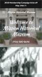 Mobile Screenshot of missionmuseum.org